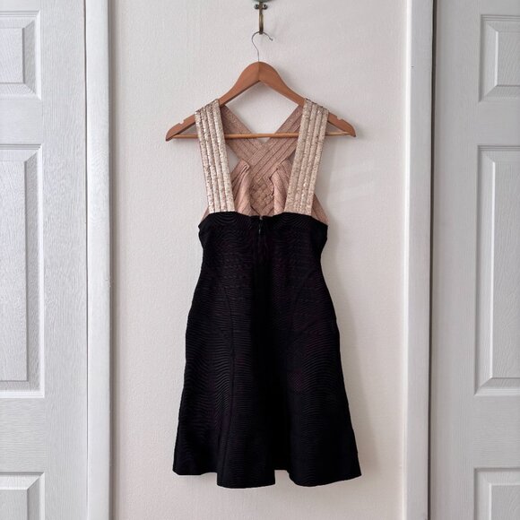 Herve Leger Amalli Sequined Bandage Dress - Picture 7 of 9